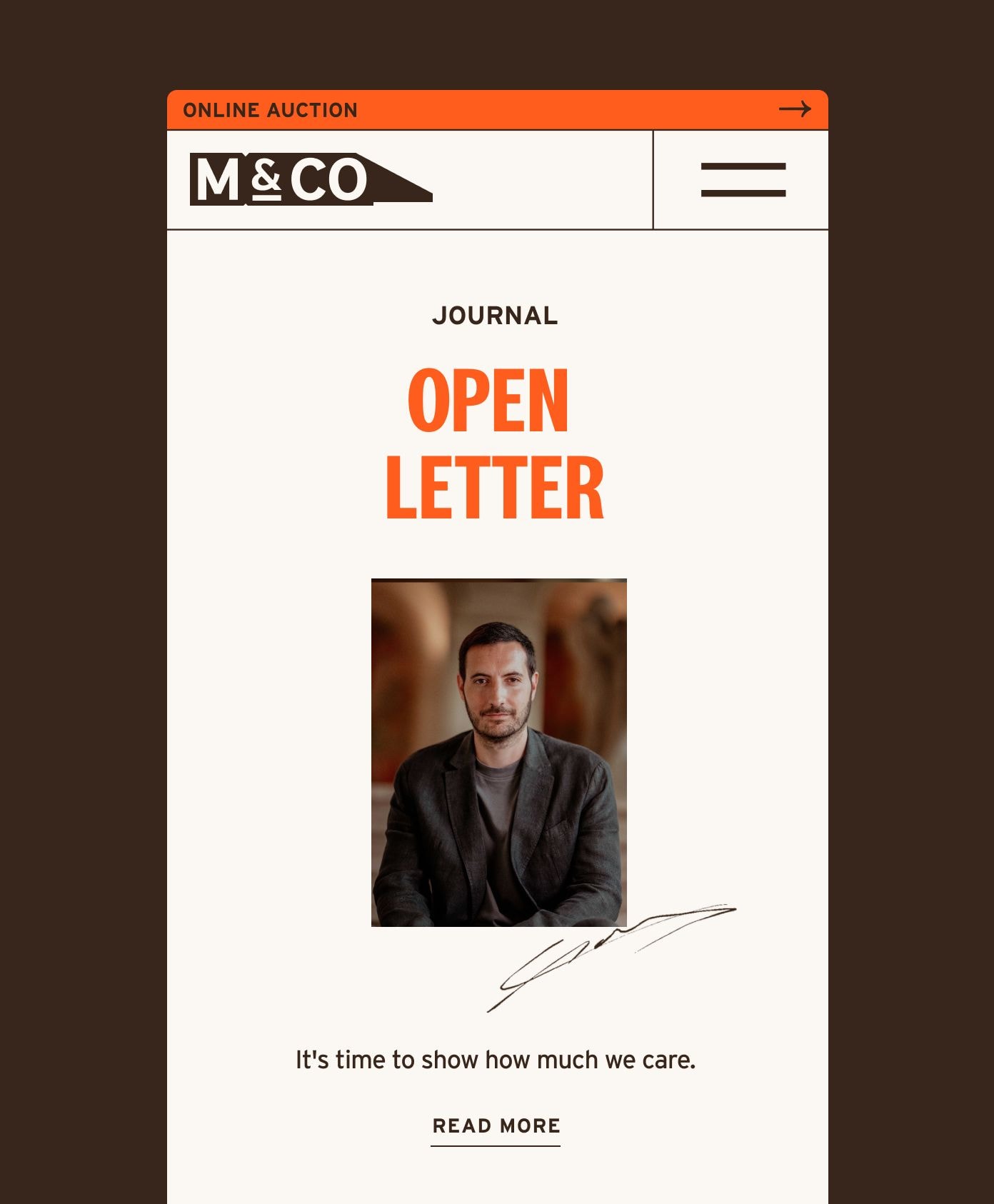 open letter mobile