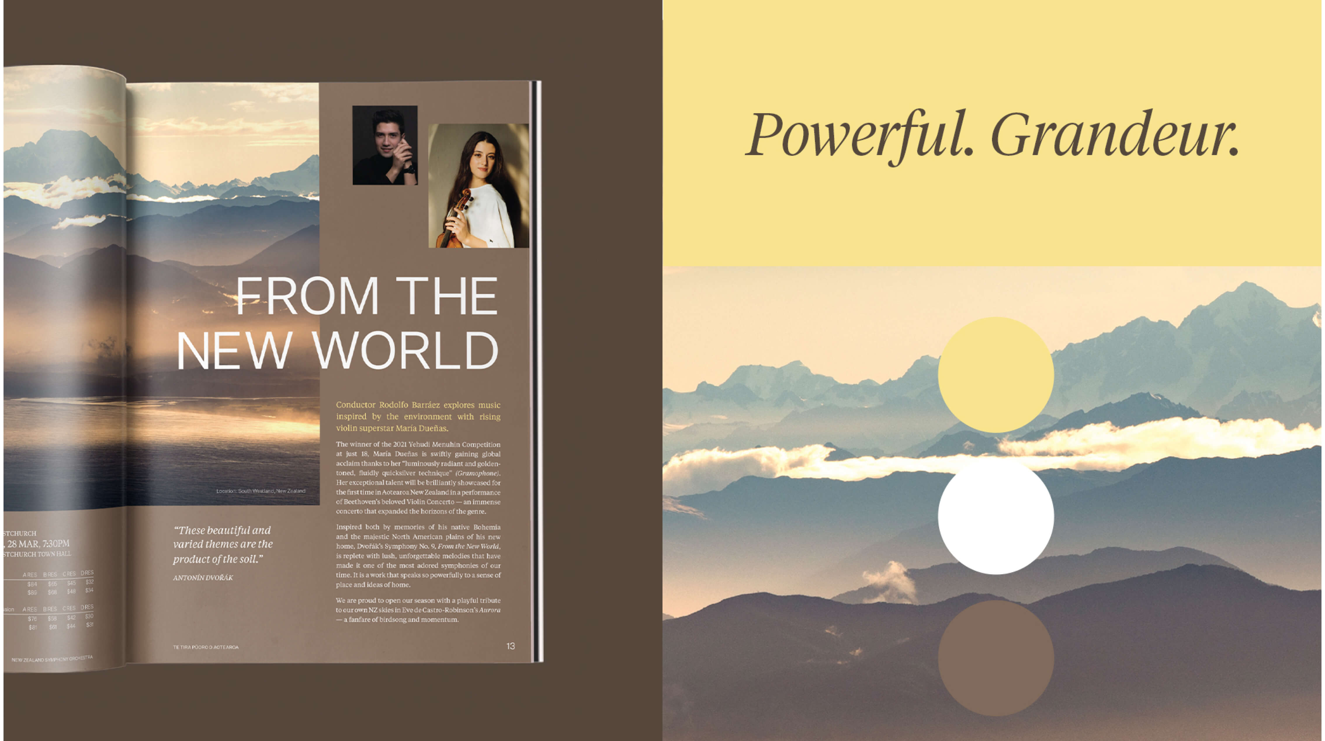 From the new world concert