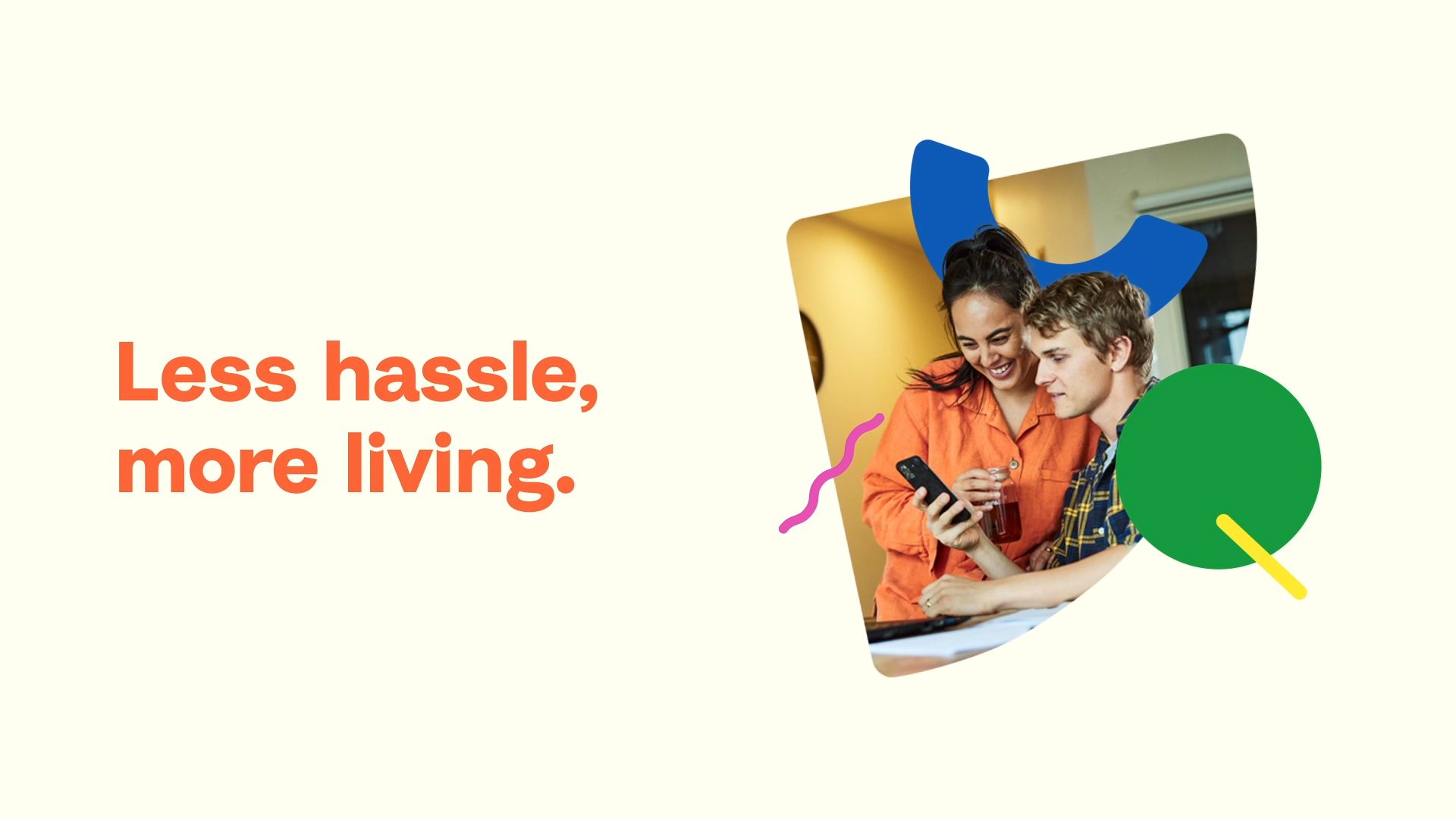Less Hassle statement animation