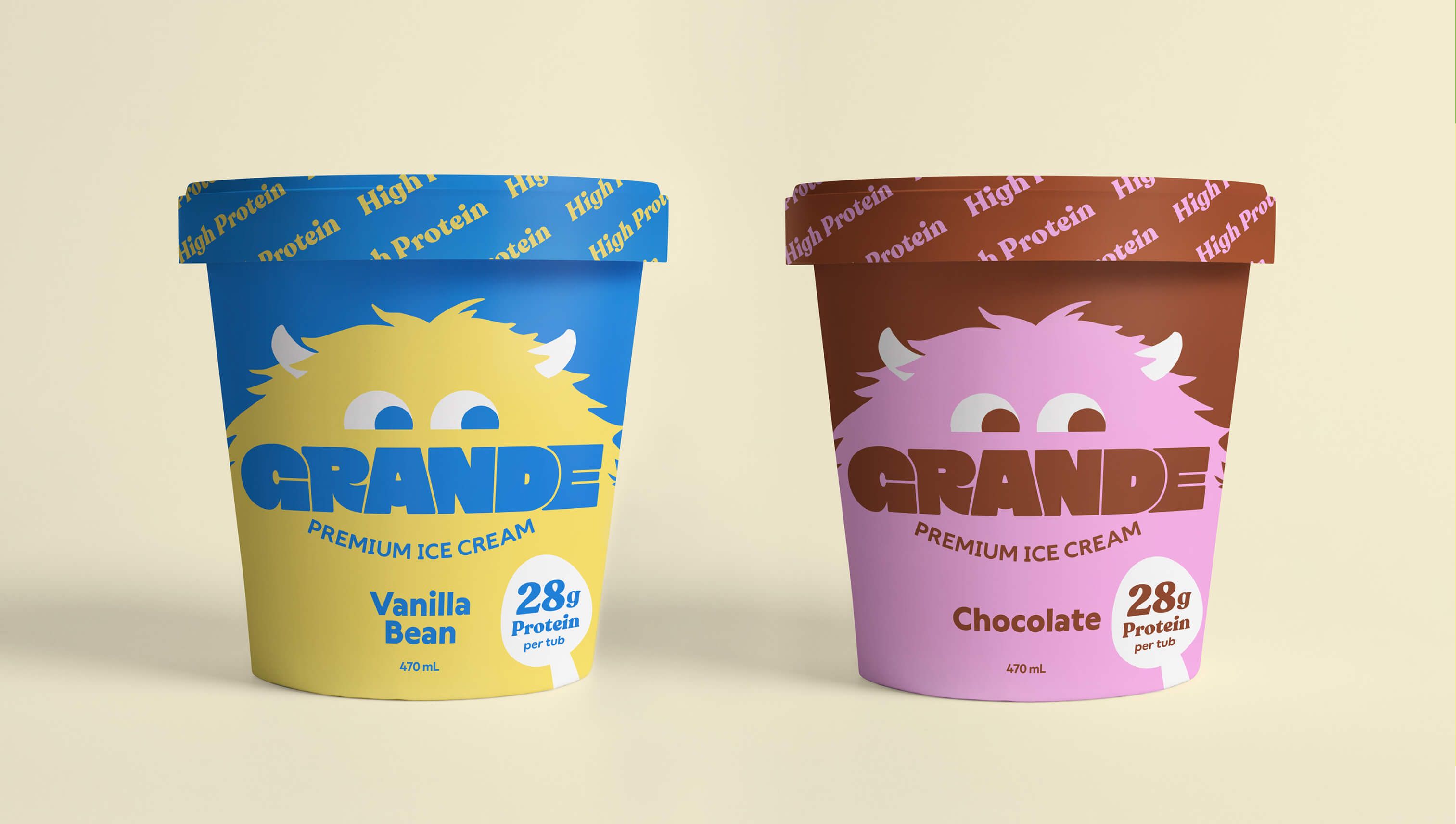 Grande Ice Cream Pots