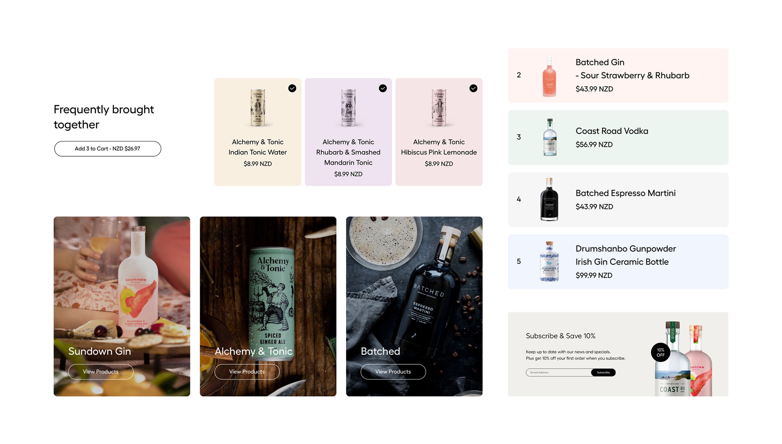 frequently brought together